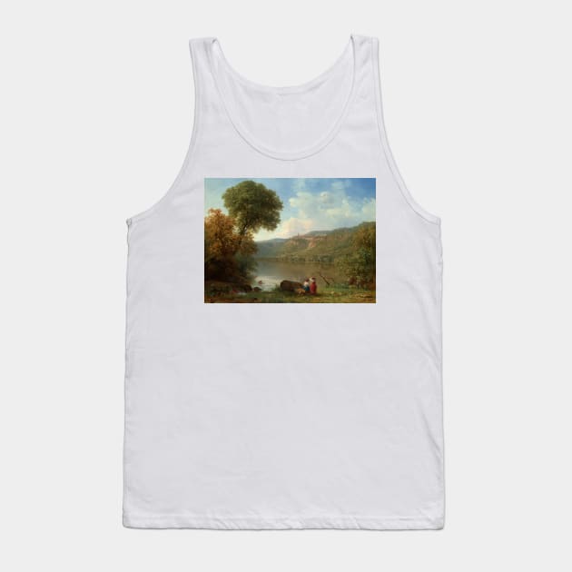 Lake Nemi by George Inness Tank Top by Classic Art Stall